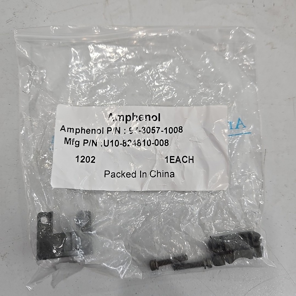 AMPHENOL INDUSTRIAL 97-3057-1008-1 Circular Connector Clamp U10-824810-008 New